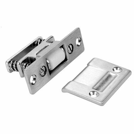 DON-JO 1700-626 Brushed Chrome Commercial Door Roller Latch 1700 626